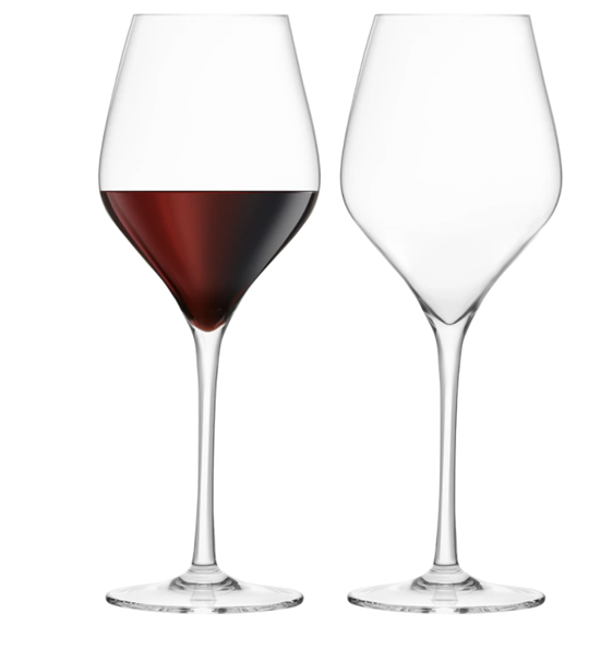 Red Wine Crystal Glasses